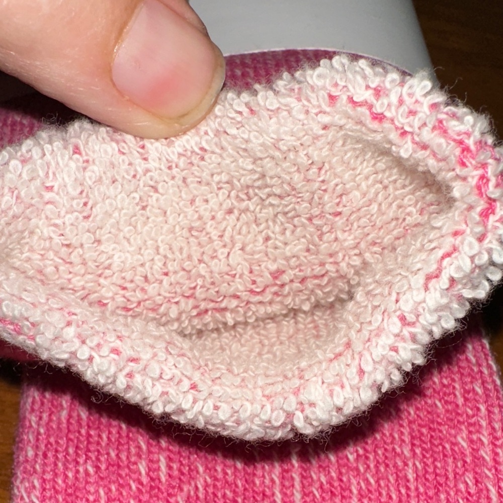 Free People American Trench Rose Sweatshirt Crew Socks NWT - Picture 5 of 9